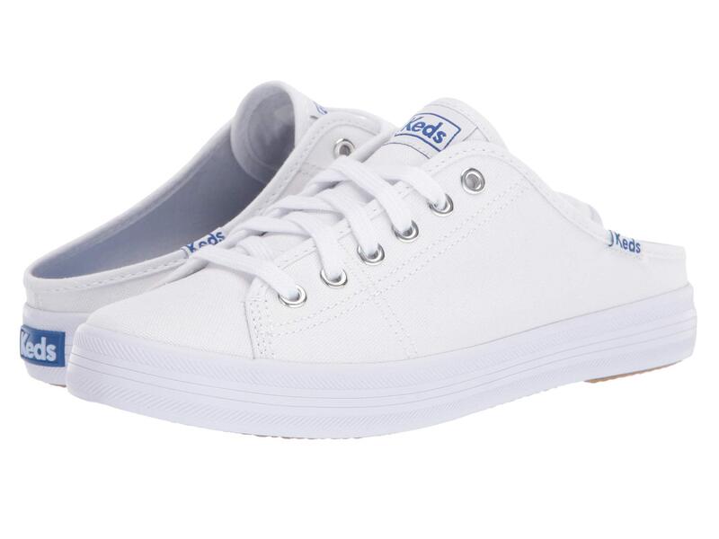 ケッズ レディース シューズ スニーカー Keds Kickstart Mule Slip On White 白いこと