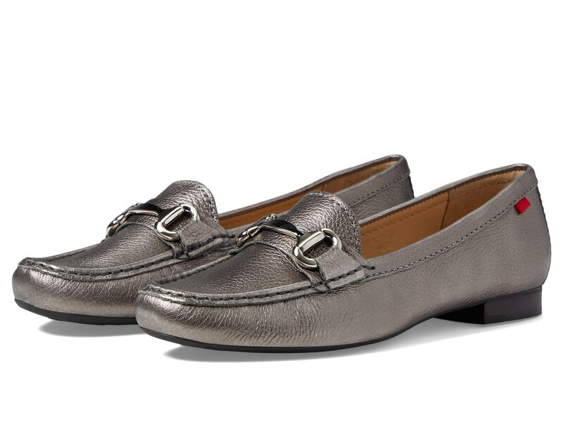 マークジョセフニューヨーク レディース シューズ スリッポン・ローファー Marc Joseph New York Grand Street Loafer Pewter Grainy ピューター｜ReVida 店