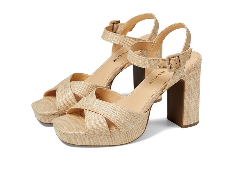 アンクライン レディース シューズ ヒール Anne Klein Zena Raffia