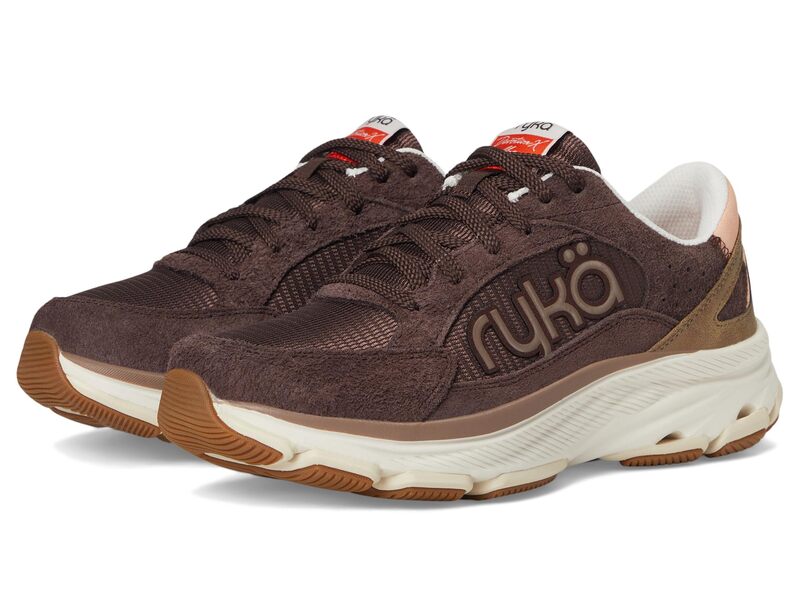 ライカ レディース シューズ スニーカー Ryka Devotion X Max Classic Walking Shoe Chicory Brown 赤銅色