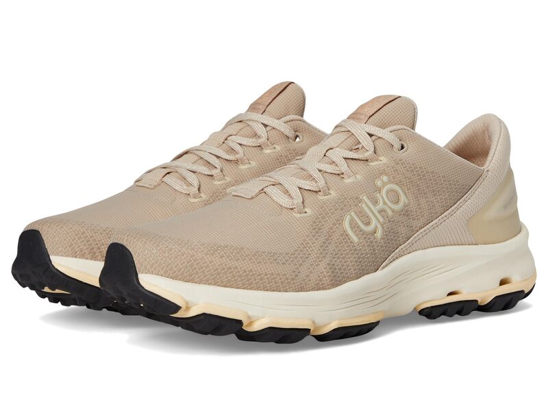 ライカ レディース シューズ スニーカー Ryka Devotion X TR Walking Shoes Terra Taupe Knit Fabric トープ