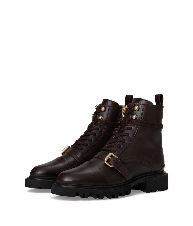 オールセインツ レディース シューズ ブーツ・レインブーツ AllSaints Tori Boots Brown ブラウン