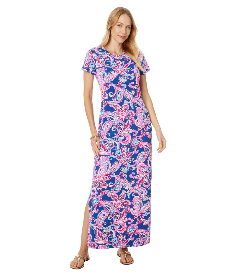 リリーピュリッツァー レディース トップス ワンピース マキシ Lilly Pulitzer Kaden Upf 50+ Maxi Multi Flitting About マルチカラー