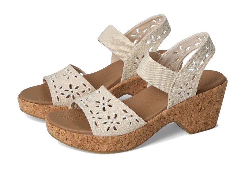 スケッチャーズ レディース シューズ 踵 SKECHERS Brystol - Beach Bliss Natural