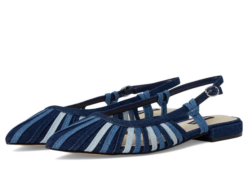 ナインウェスト レディース シューズ サンダル Nine West Duria Blue Denim ジーンズ