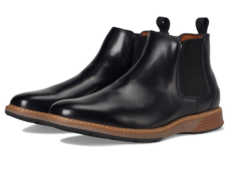ステイシーアダムス メンズ シューズ ブーツ・レインブーツ チェルシーブーツ チェルシー Stacy Adams Platt Chelsea Boots Black ブラック｜ReVida 店