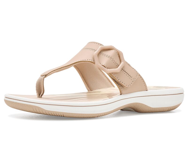 クラークス レディース シューズ サンダル Clarks Breeze Cove Sand Synthetic サンド｜ReVida 店