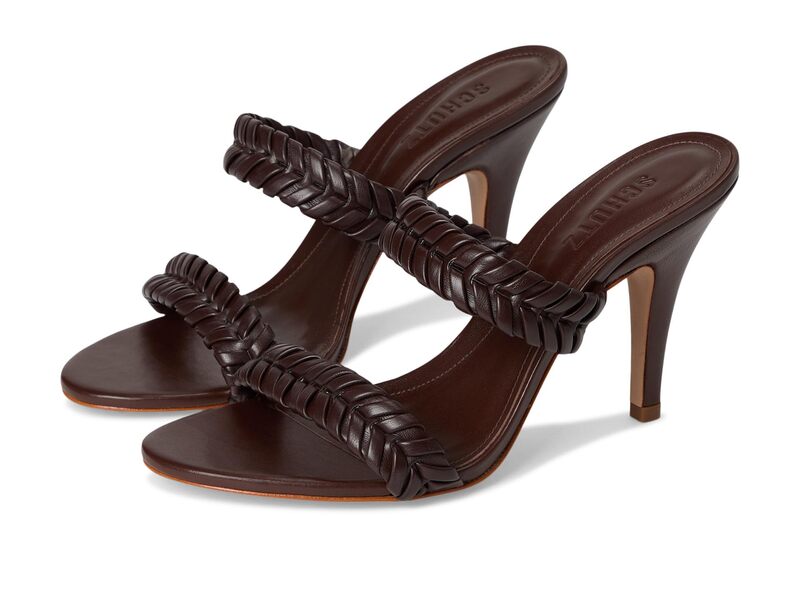 シュッツ レディース シューズ 踵 Schutz Cipri Mule Chestnut Brown 赤銅色