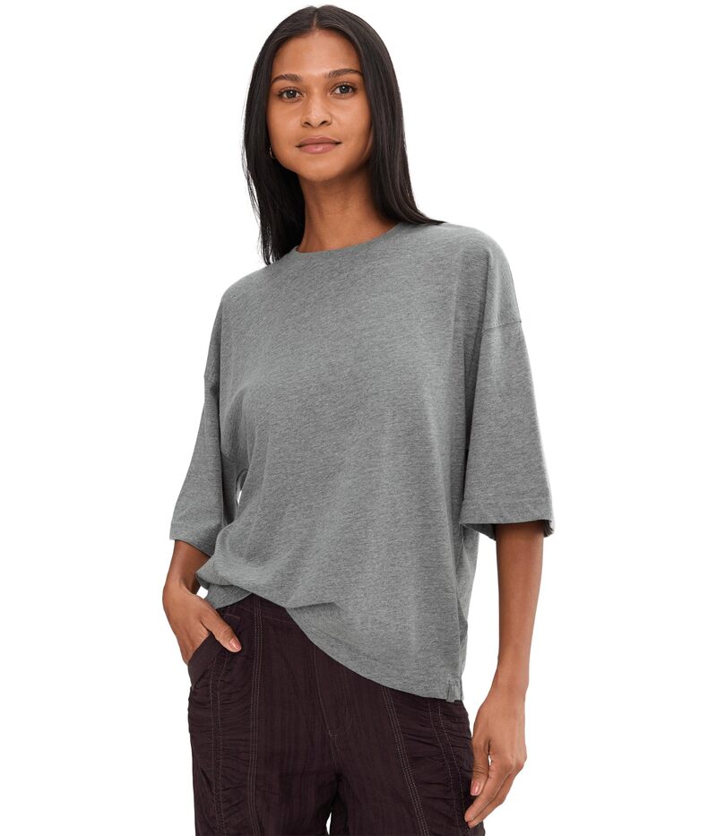 フリーピープル レディース トップス シャツ Free People We The Free Perfect Oversized Tee Heather Grey グレー|ReVida 店