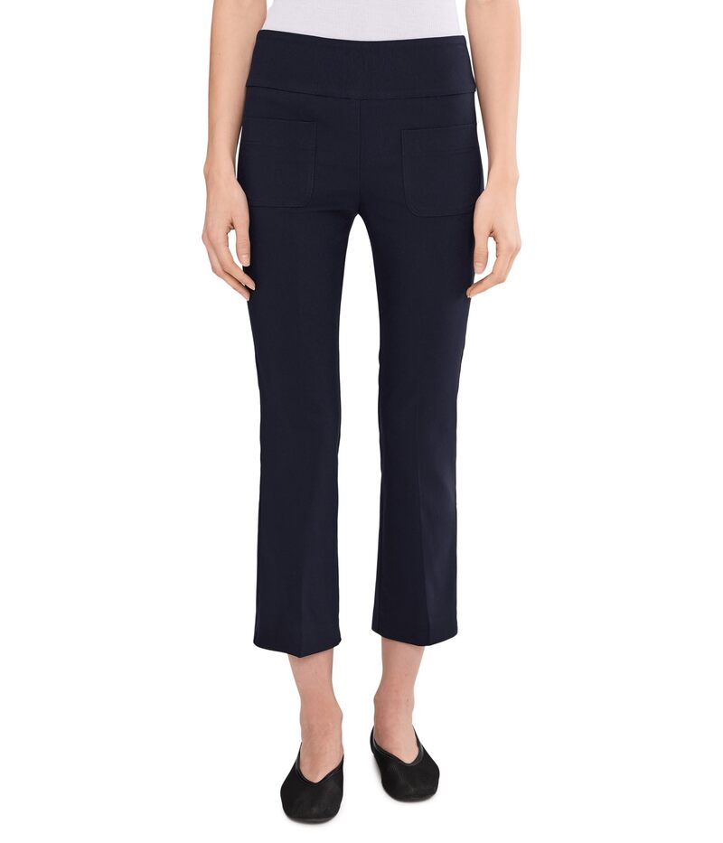 エリオットローレン レディース ボトムス カジュアルパンツ ブーツ Elliott Lauren Control Stretch Baby Boot Pull-On Pants with Patch Pocket Navy ネイビー｜ReVida 店
