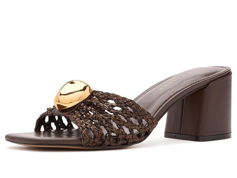 目じるし・フィッシャー レディース シューズ 踵 Marc Fisher LTD Farrel Dark Brown 赤銅色