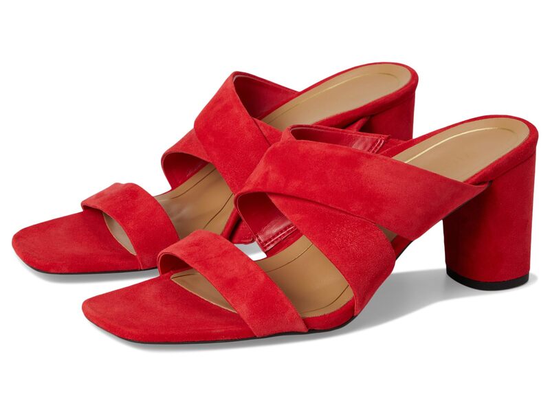 バイオニック レディース シューズ 踵 VIONIC Merlot Red Suede 赤いこと