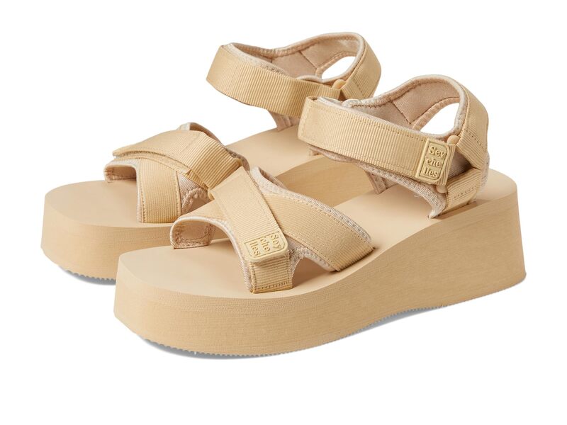 セイシェルズ レディース シューズ 踵 ナイロン Seychelleserenade Nylon Beige ベージュ