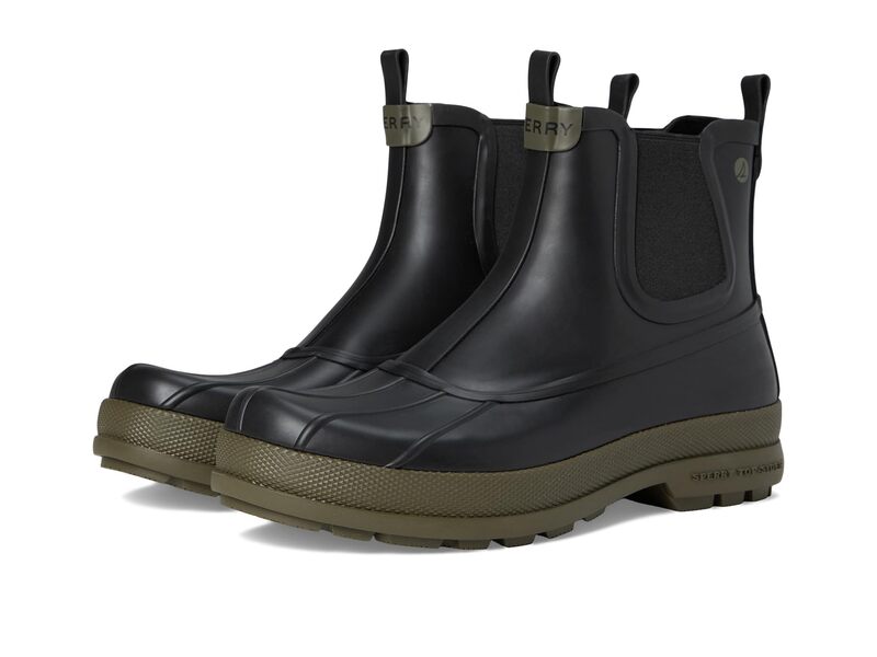 スペリー メンズ シューズ ブーツ・レインブーツ チェルシー Sperry Coldbay Chelsea MM Black ブラック｜ReVida 店