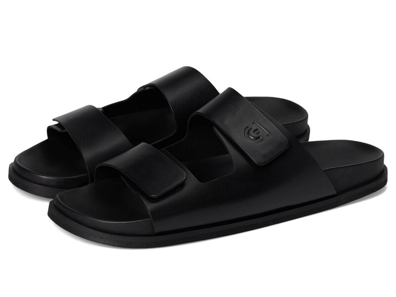 電話を掛けるハーン メンズ シューズ サンダル Cole Haan Modern Classics Resort Sandals Black/Black 黒いこと