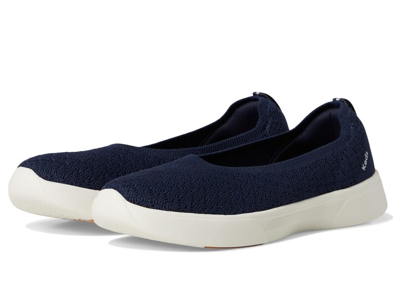 ケッズ レディース シューズ サンダル Keds BlissWalk Skimmer Navy Starburst Knit ネイビー｜ReVida 店 11,300円