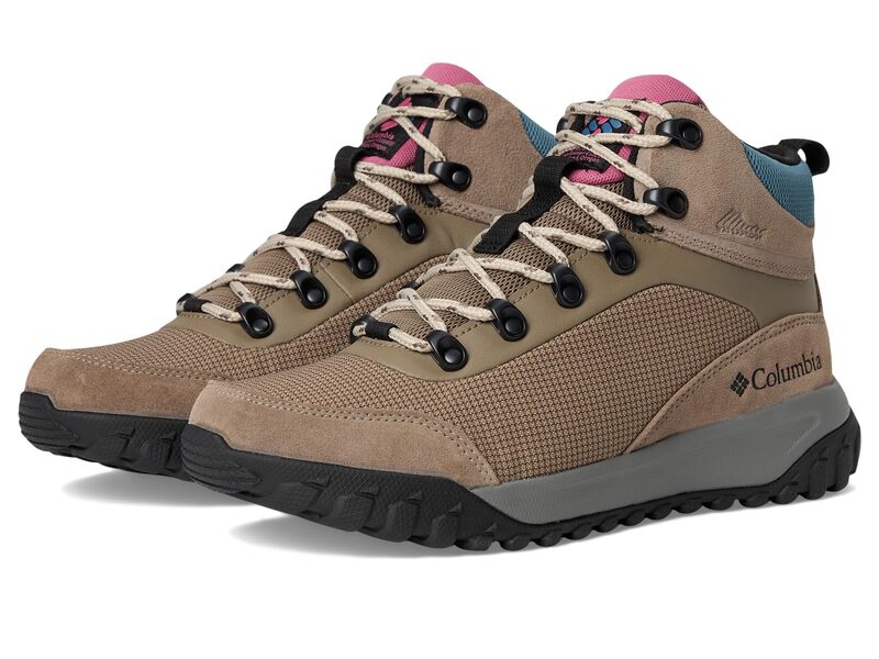 コロンビア レディース シューズ ブーツ・レインブーツ Columbia Burnsider Waterproof Wet Sand/Rosette 沙子