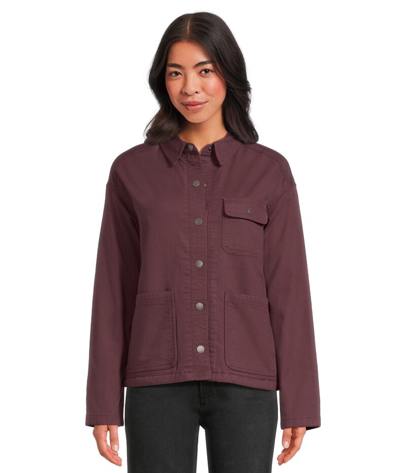 ロイヤルロビンズ レディース アウター コート キャップ Royal Robbins El Cap Canvashacket Loganberry|ReVida 店