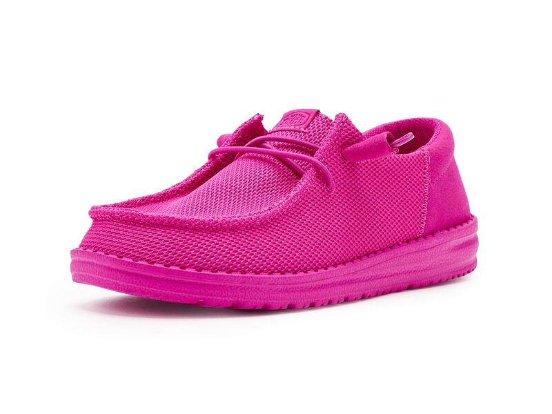 ヘイデュード メンズ シューズ スニーカー Hey Dude Wendy Funk Mono Fuchsia Pink サクラ色