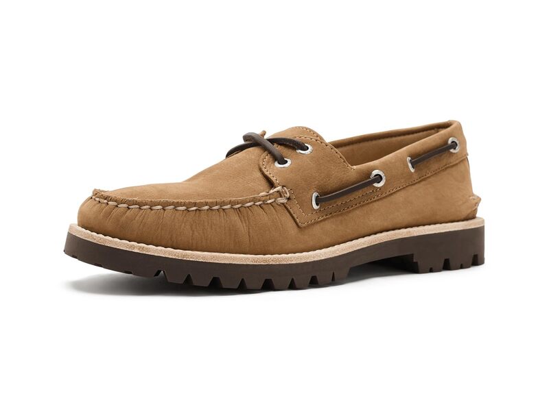 スペリー メンズ シューズ Sperry Ao 2-Eye Lug Light Beige ベージュ