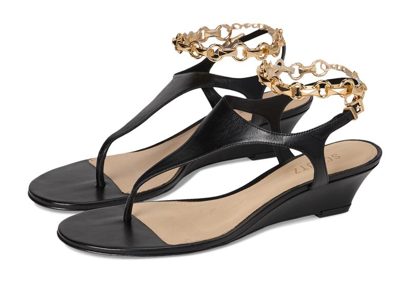 シュッツ レディース シューズ 踵 Schutz Lys Wedge Black 黒いこと