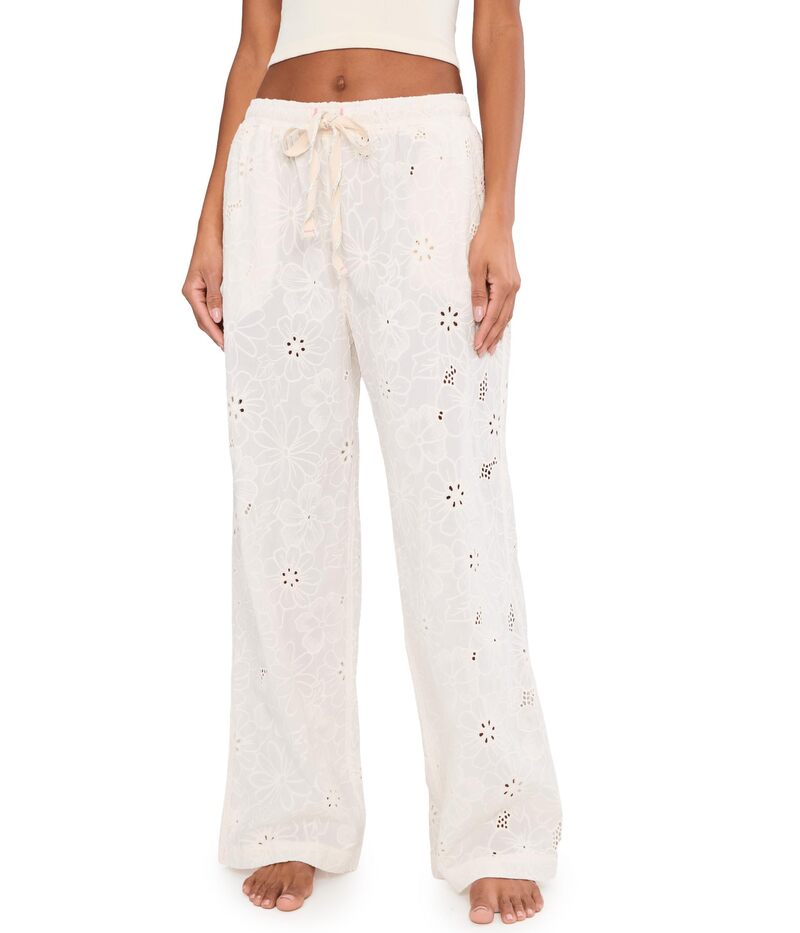 フリーピープル レディース ボトムス カジュアルパンツ Free People Day Drift Pants White Alyssum ホワイト｜ReVida 店