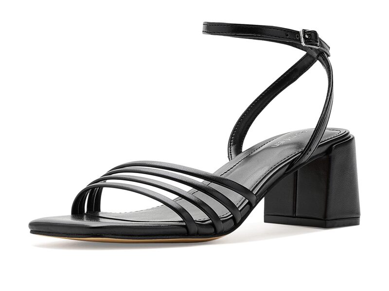 カルバンクライン レディース シューズ 踵 Calvin Klein Pazey Black 黒いこと