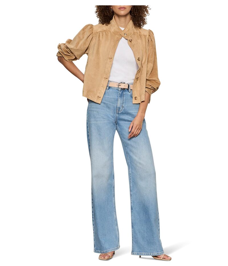 駆け込み寺 レディース アウター 厚地の外套 スエードクロス 上衣 Sanctuary Charlotte Suede Jacket Cartouche