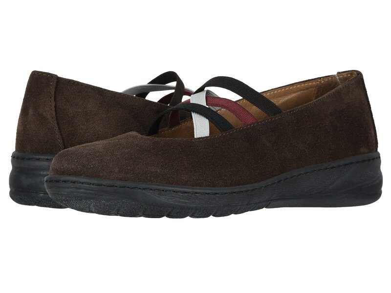 ダイビッドテイト レディース シューズ 踵 David Tate Marta Brown Suede 赤銅色