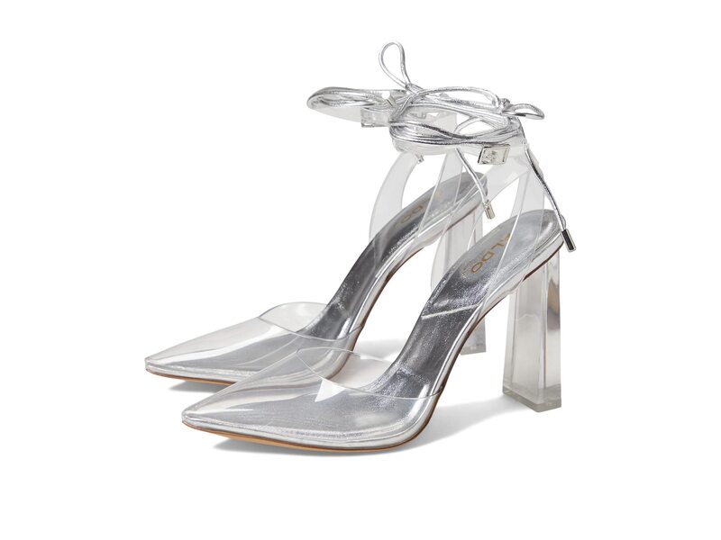 アルド レディース シューズ 踵 ALDO Tilah Silver しろがね色