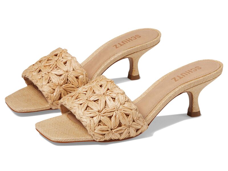 シュッツ レディース シューズ 踵 Schutz Dethalia Straw Perola