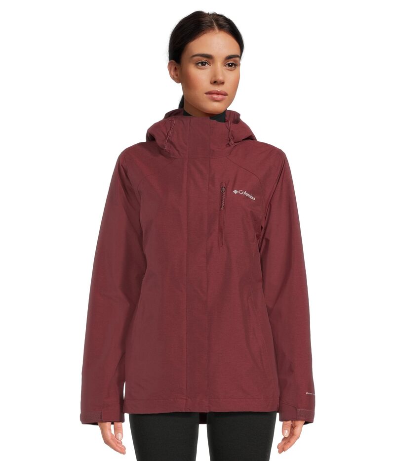 コロンビア レディース アウター 厚地の外套 上衣 Columbia Whirlibird V Interchange Jacket Rich Wine Cross Dye ぶどう酒