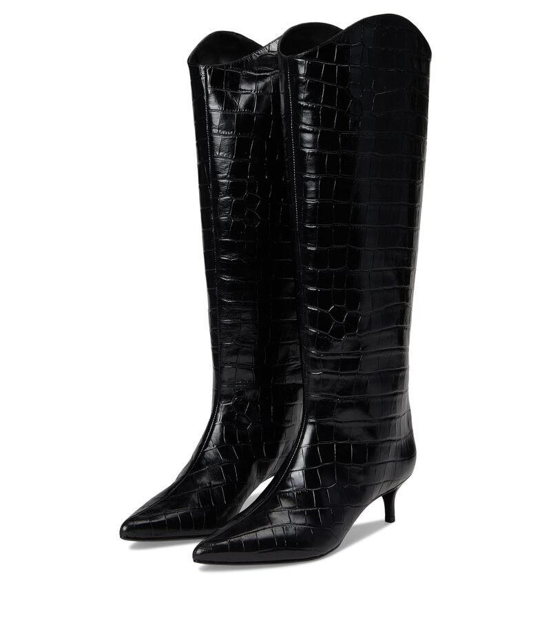 シュッツ レディース シューズ ブーツ・レインブーツ Schutz Maryana Lo Wide Black 1 黒いこと
