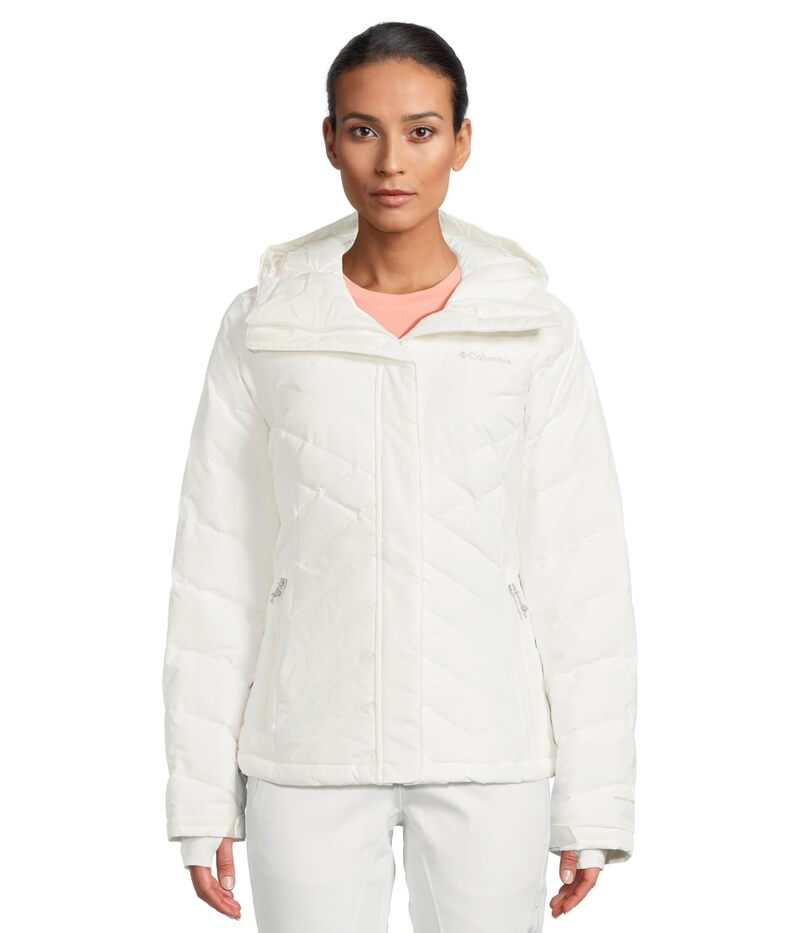 コロンビア レディース アウター コート ダウン ジャケット Columbia Lay Down V Jacket Sea Salt|ReVida 店