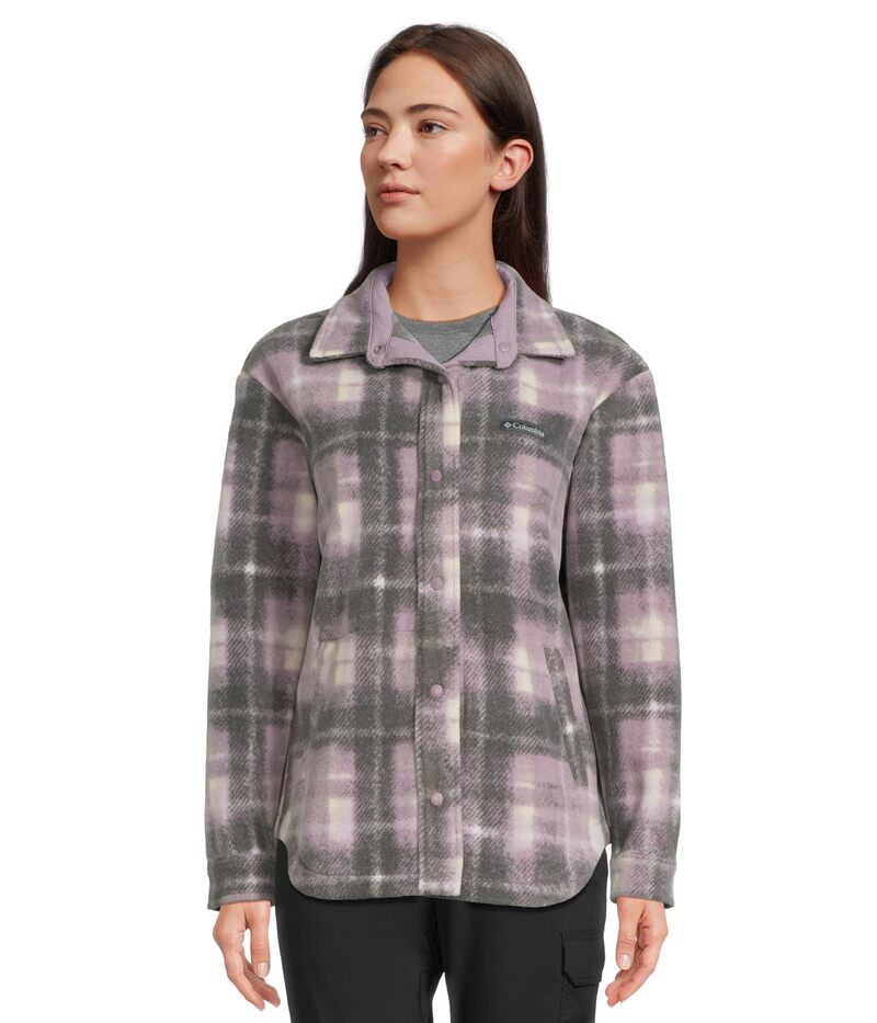 コロンビア レディース アウター コート シャツ ジャケット Columbia Benton Springshirt Jacket II Shark Omblur｜ReVida 店