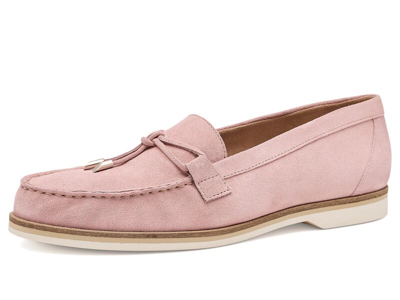 極点・緑であること レディース シューズ スリッポン・ローファー Paul Green Dusty Flats Rose
