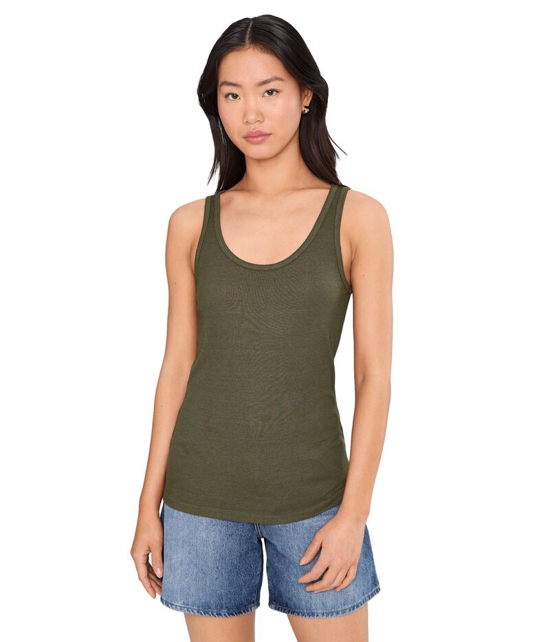 マイケルスターズ レディース トップス プルオーバー Michael Stars Breken Boyfriend Tank Caper