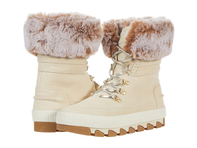 スペリー レディース シューズ ブーツ・レインブーツ スピード競技 Sperry Torrent Winter Lace-Up Ivory 象牙色