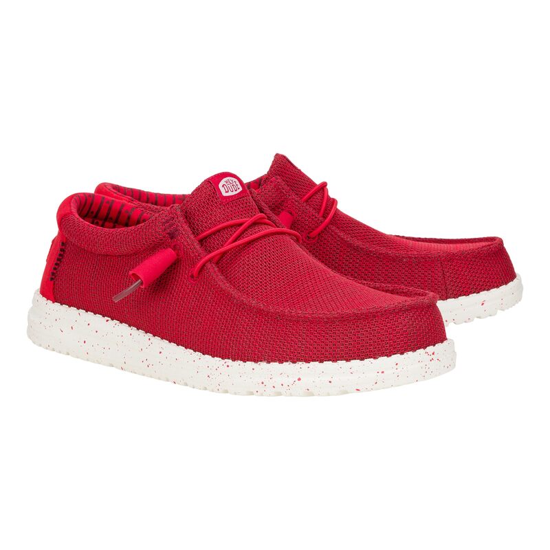 ヘイデュード メンズ シューズ スリッポン・ローファー Hey Dude Wally Stretch Sox Red レッド|ReVida 店