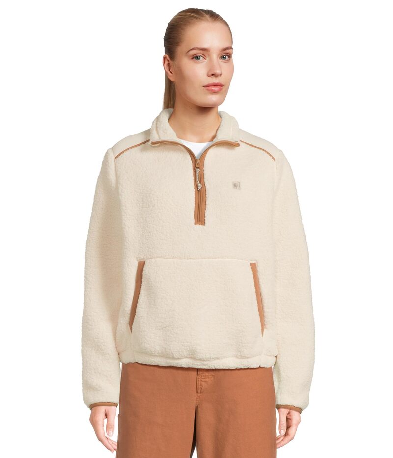 ロイヤルロビンズ レディース アウター パーカー・スウェット Royal Robbins Palisades 1/2 Zip Chalk 車輪止め