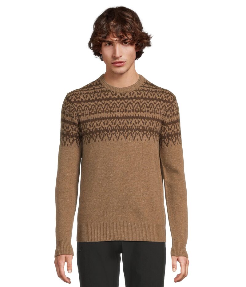 ロイヤルロビンズ メンズ アウター 編み物・プルオーバー Royal Robbins Arch Rock Crew Long Sleeve Saddle Heather Lassen Pattern ギョリュウモドキ