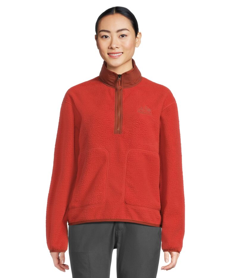 モルモット レディース アウター 厚地の外套 フリース Marmot Wanderer High Pile Fleece Pullover Sumac
