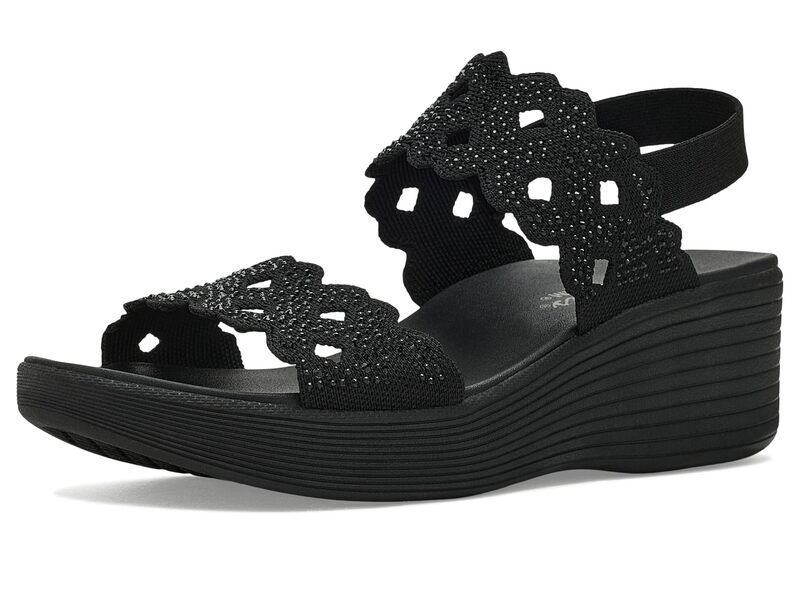 スケッチャーズ レディース シューズ 踵 SKECHERS Parallelite - Sassy Dayz 2.0 Black/Black 黒いこと