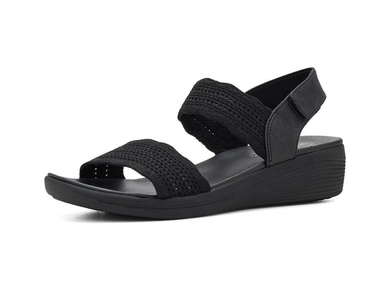 スケッチャーズ レディース シューズ 踵 SKECHERS Arya - Favorite Finds Black/Black 黒いこと