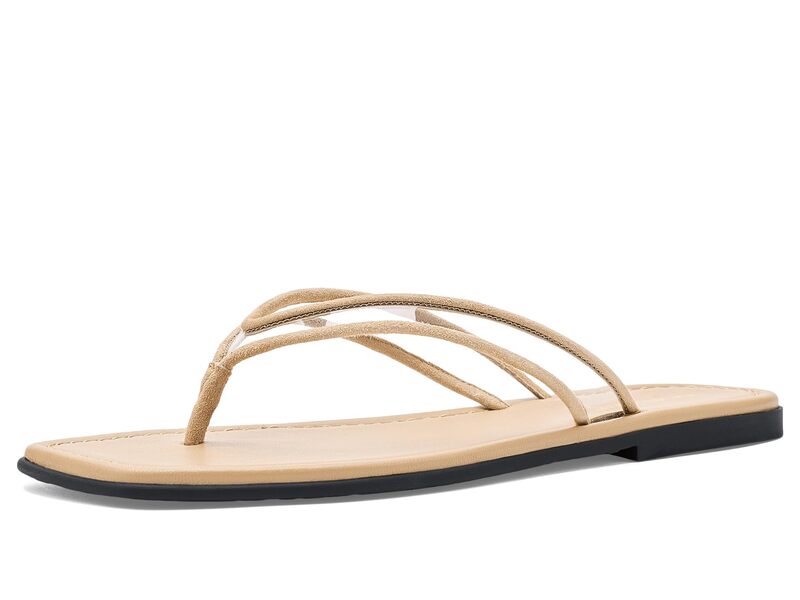 ヴェロニカ ベアード レディース シューズ サンダル Veronica Beard Clea Piping Thong Sandals Clear/Sand サンド｜ReVida 店