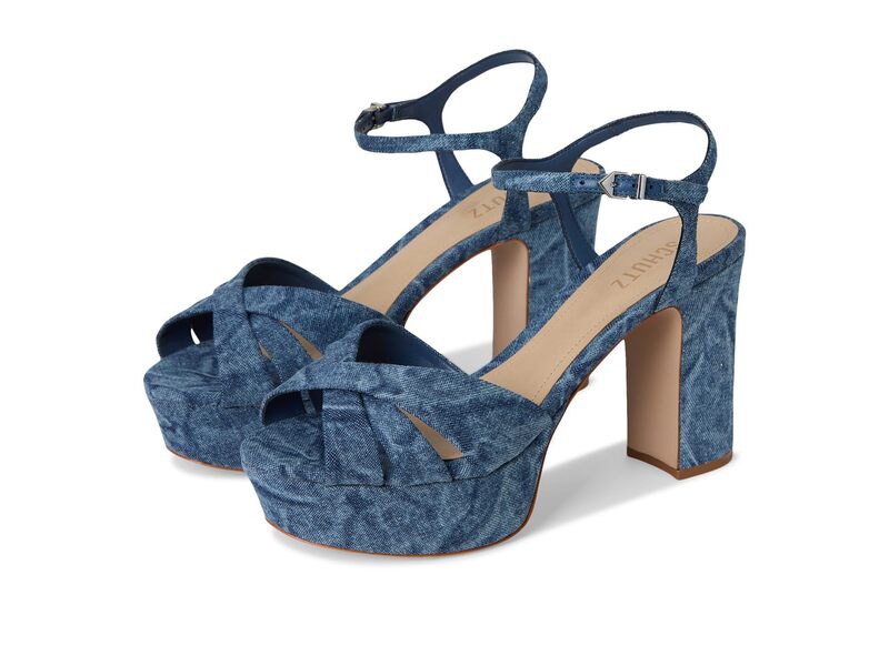 シュッツ レディース シューズ 踵 Schutz Keefa Blue 青み