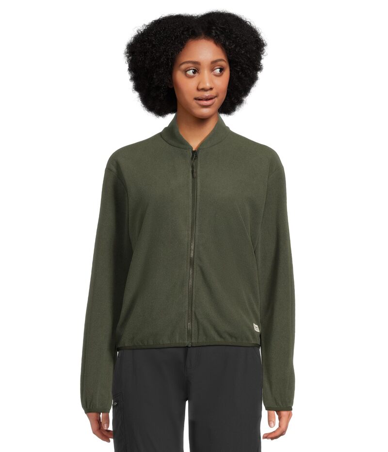 モルモット レディース アウター 厚地の外套 フリース 上衣 Marmot Felton Fleece Jacket Olive Grove Heather ギョリュウモドキ