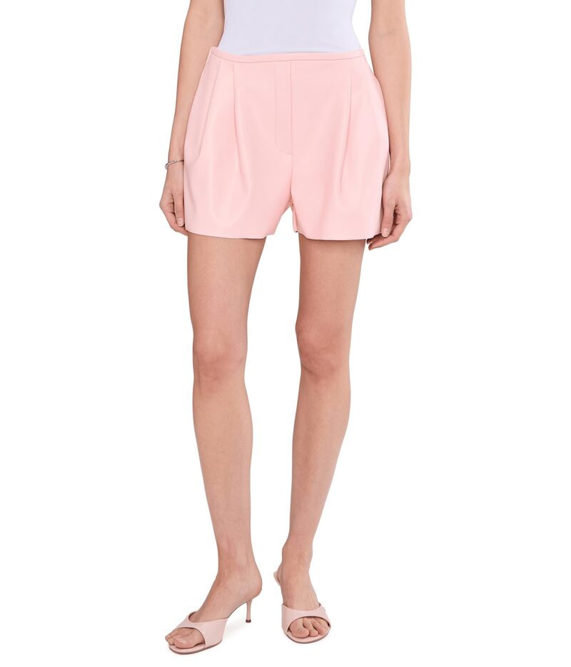 ノーマカマリ レディース ボトムス ハーフパンツ・ショーツ ショートパンツ Norma Kamali Pleat Shorts Ballet Pink ピンク｜ReVida 店