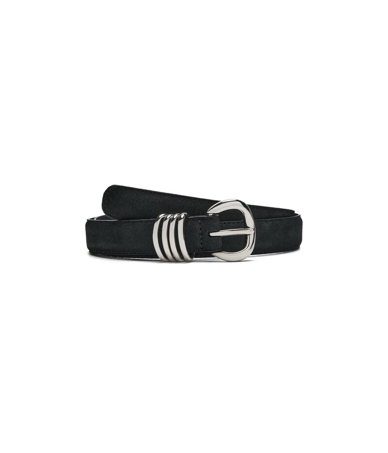 メイドウェル レディース アクセサリー ベルト スエード Madewell Suede Inez Belt Juniper Berry｜ReVida 店