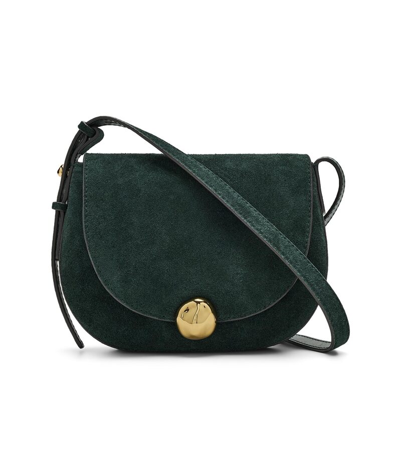 メイドウェル レディース 御徒面子 スエードクロス Madewell Suede Sm Dakota Saddle Crossbody Midnight Forest フォレスト